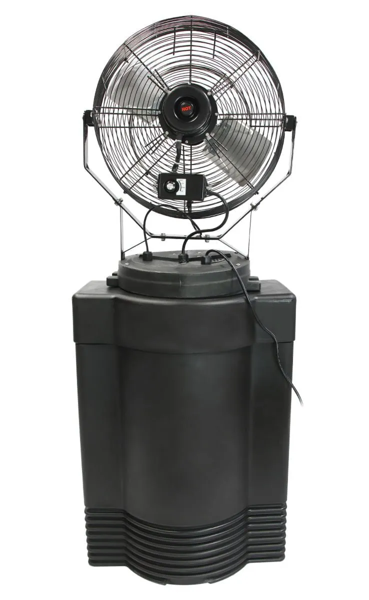 18" Mid-Pressure Misting Fan with 40 Gallon Cooler