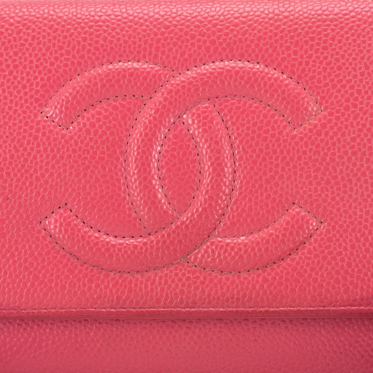 5/7 DOTD- Chanel Caviar Coco Wallet On Chain Pink