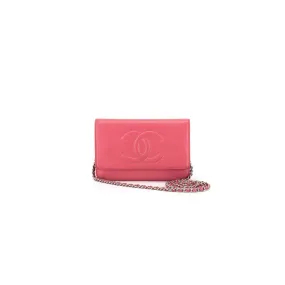 5/7 DOTD- Chanel Caviar Coco Wallet On Chain Pink