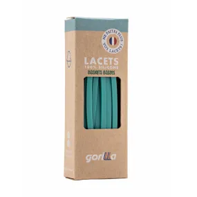 Adult Lake Green Silicone Shoelace