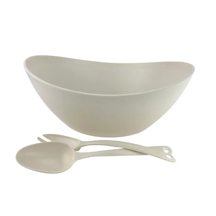 Bamboo Fibre Serving Bowl Set