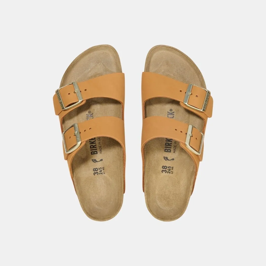 Birkenstock Arizona Nubuck Leather Women's Burnt Orange