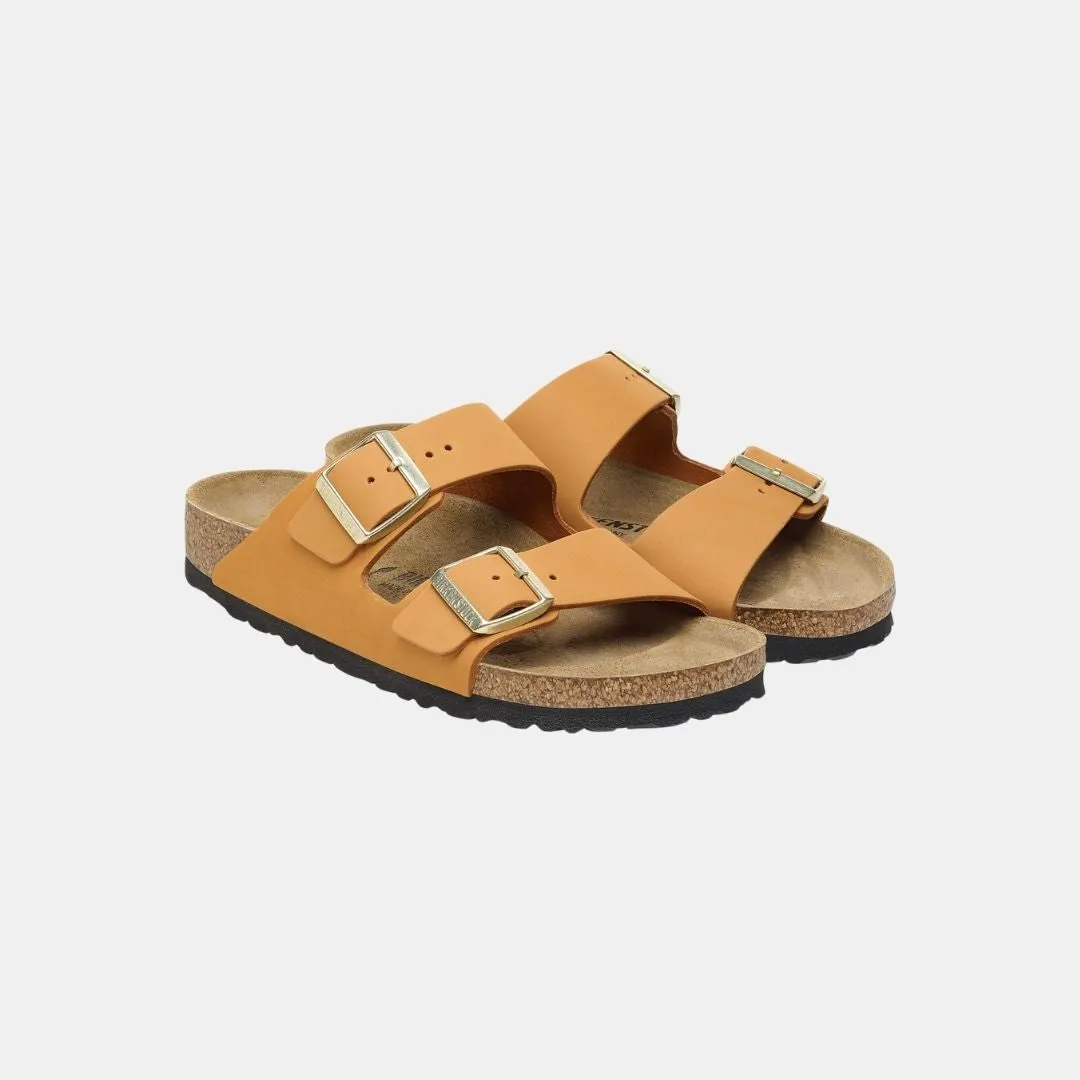 Birkenstock Arizona Nubuck Leather Women's Burnt Orange