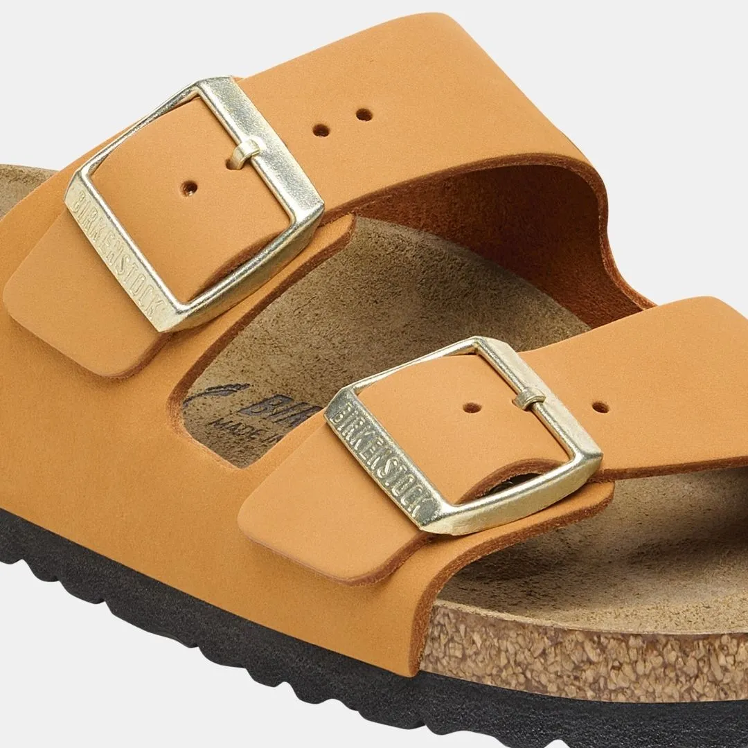 Birkenstock Arizona Nubuck Leather Women's Burnt Orange