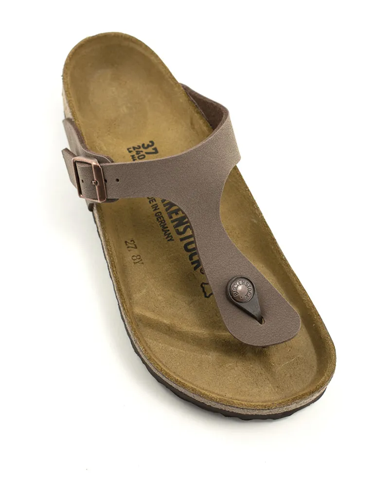 Birkenstock — Gizeh Birko-Flor - Mocca Regular Width