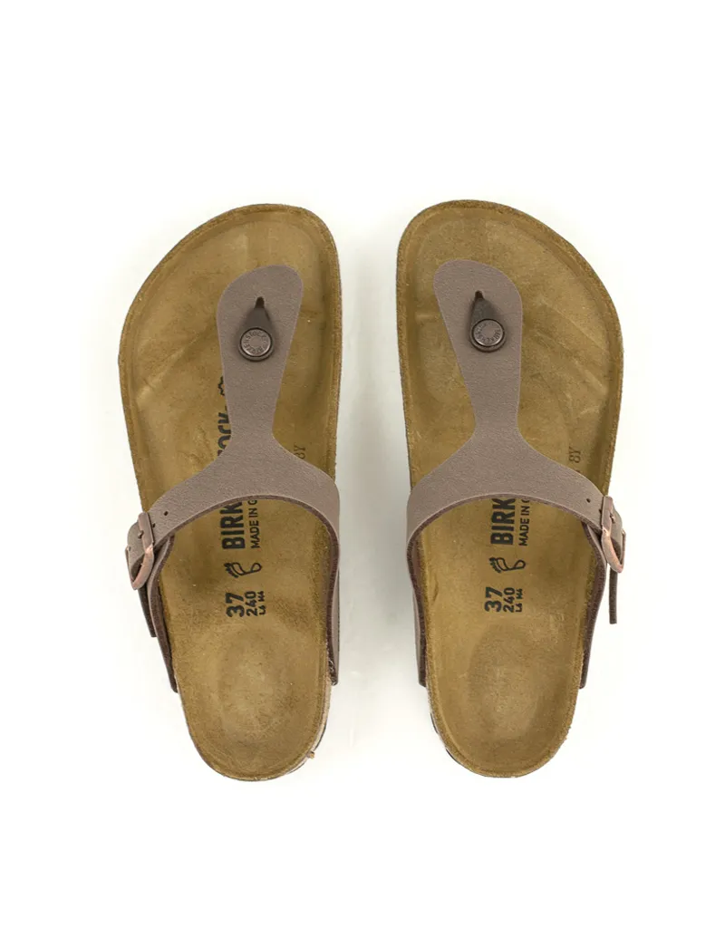 Birkenstock — Gizeh Birko-Flor - Mocca Regular Width