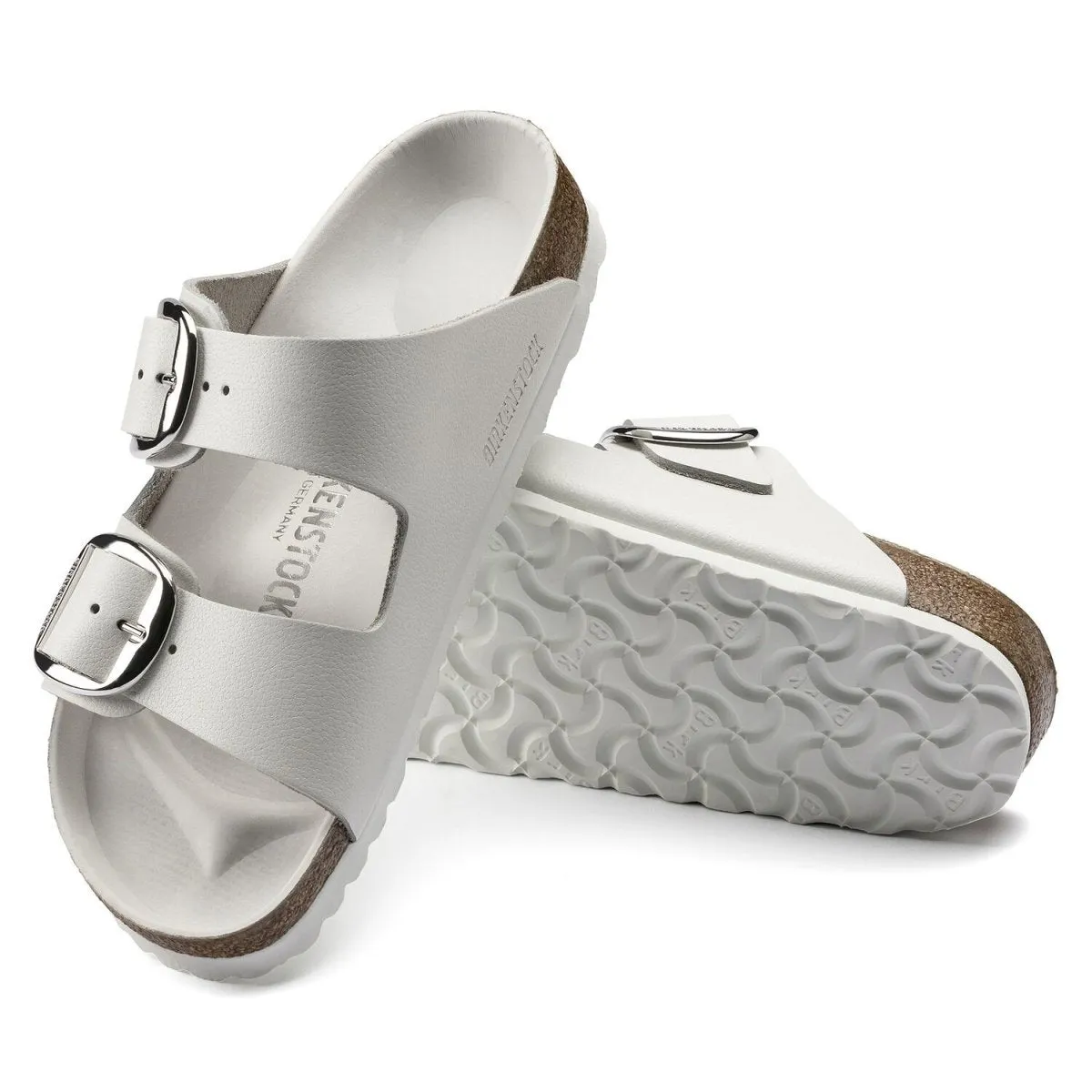 Birkenstock Women's Arizona Big Buckle White Leather