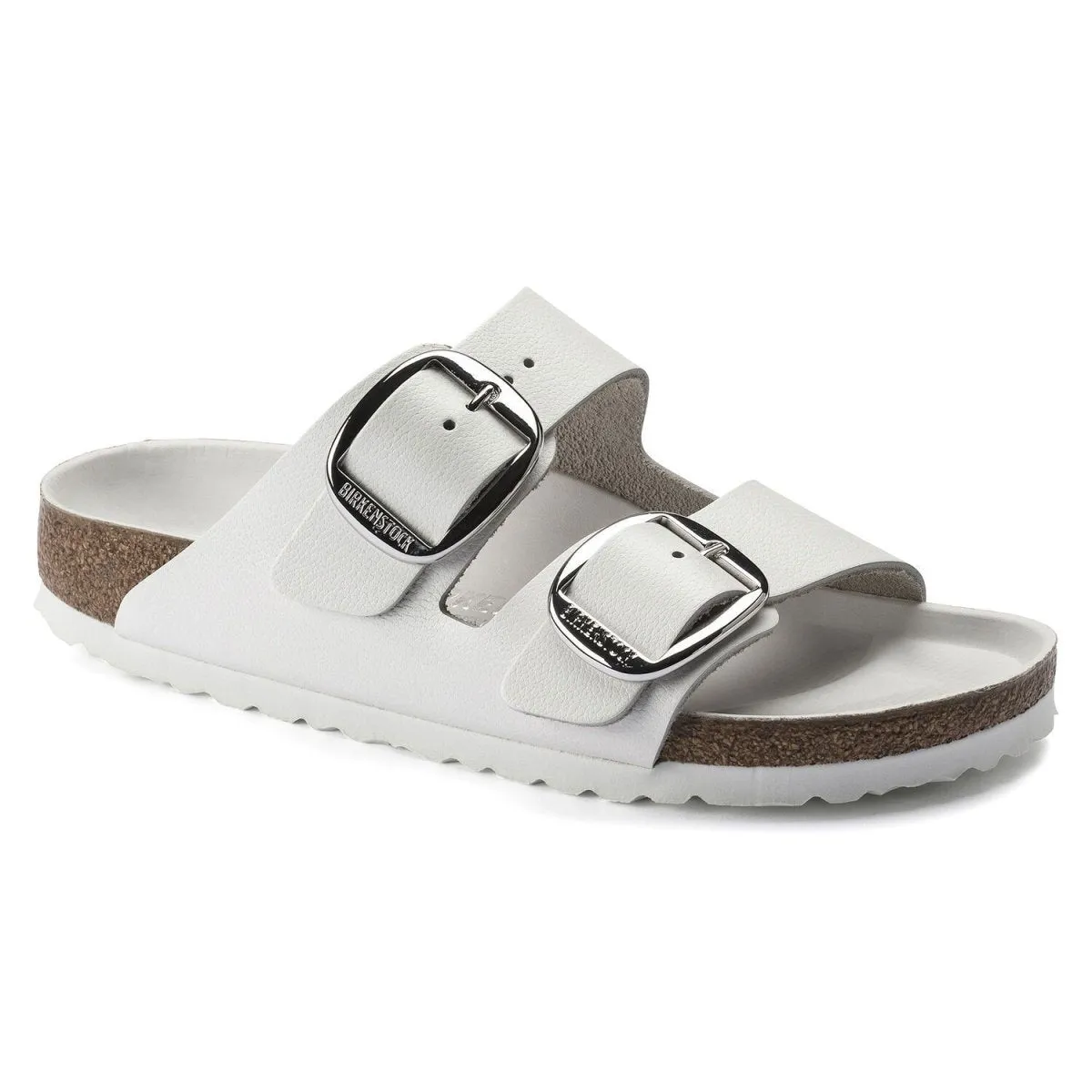 Birkenstock Women's Arizona Big Buckle White Leather