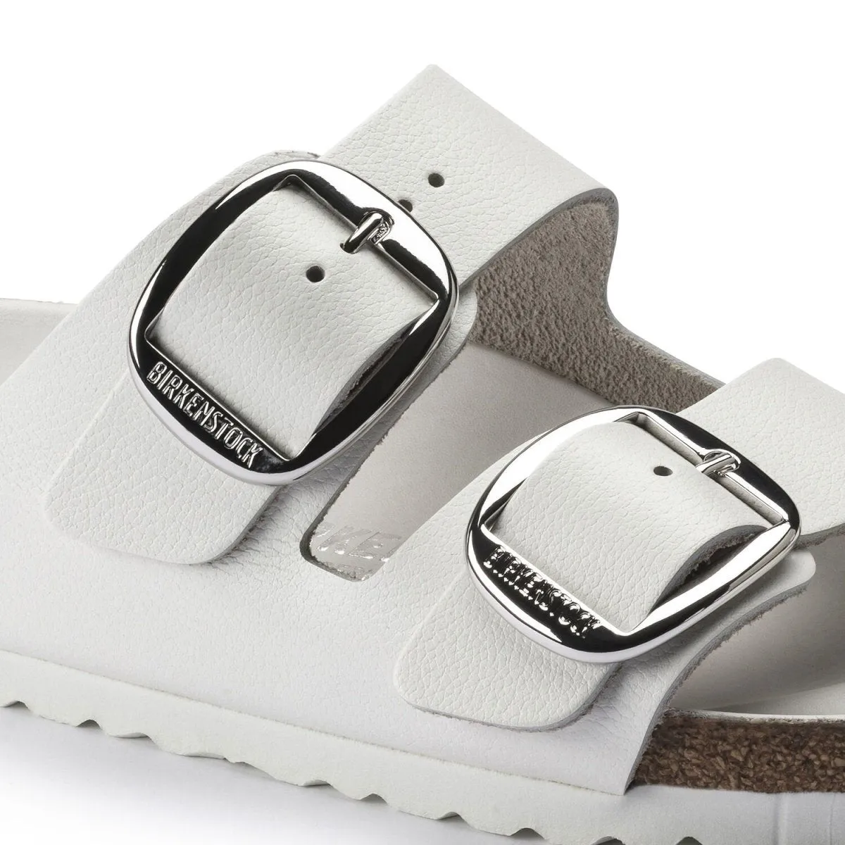 Birkenstock Women's Arizona Big Buckle White Leather