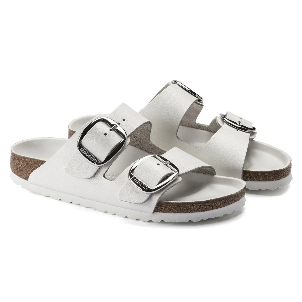 Birkenstock Women's Arizona Big Buckle White Leather