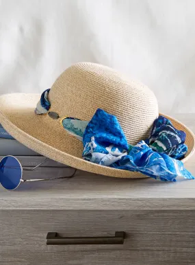 Blue Skies Woven Sun Hat