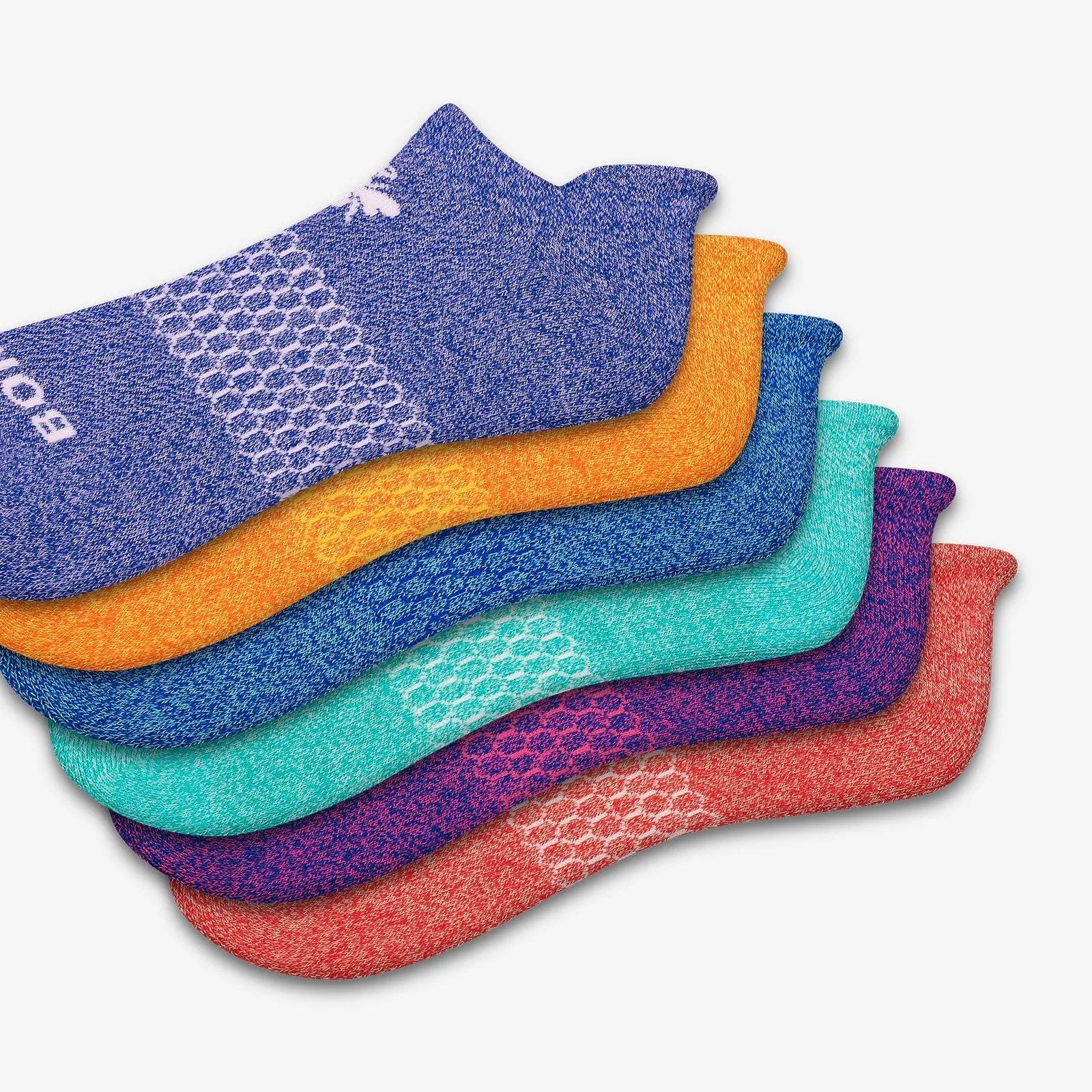 Bright Marls Ankle Sock 6-Pack