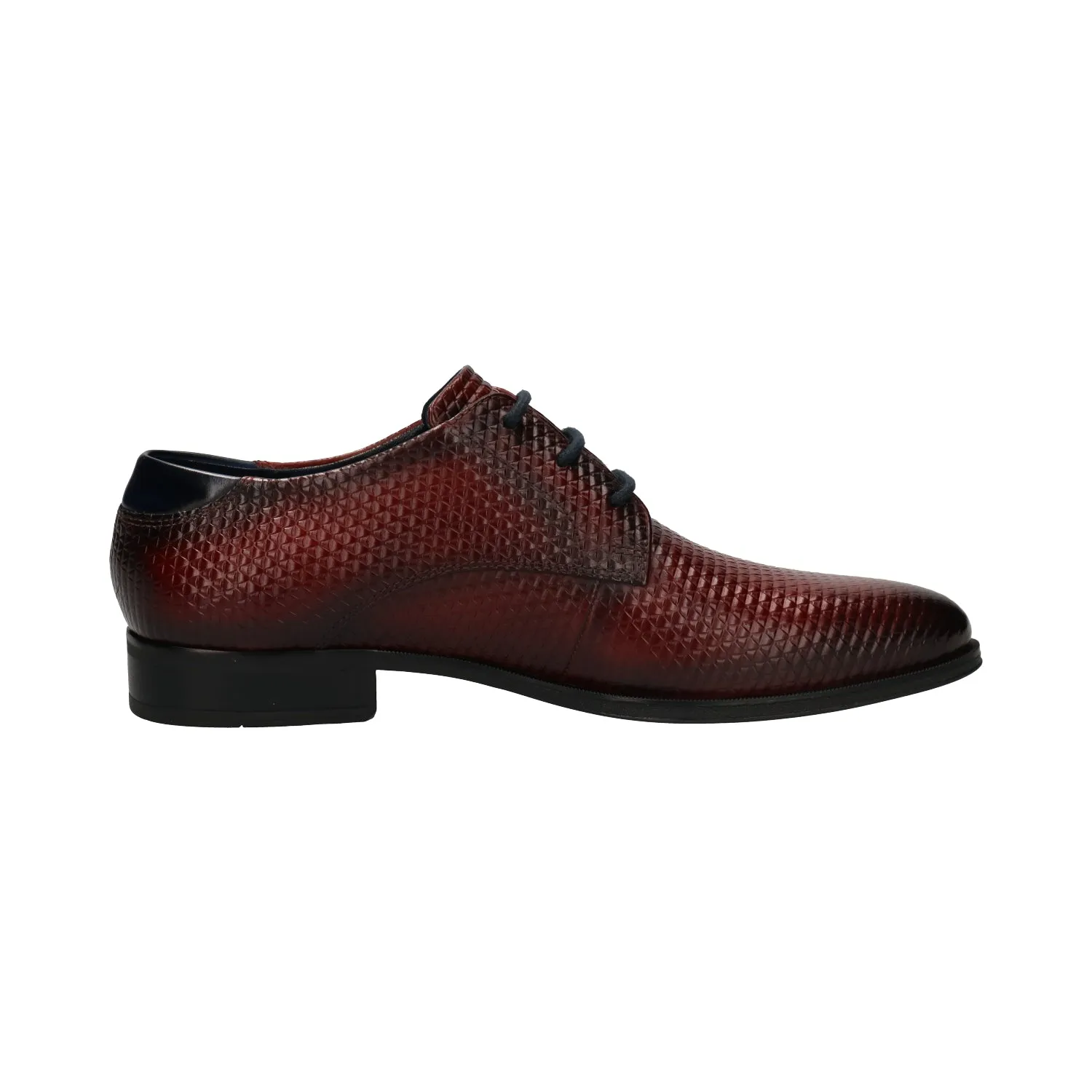 Bugatti Dress Shoe Zavinio, Dark Red