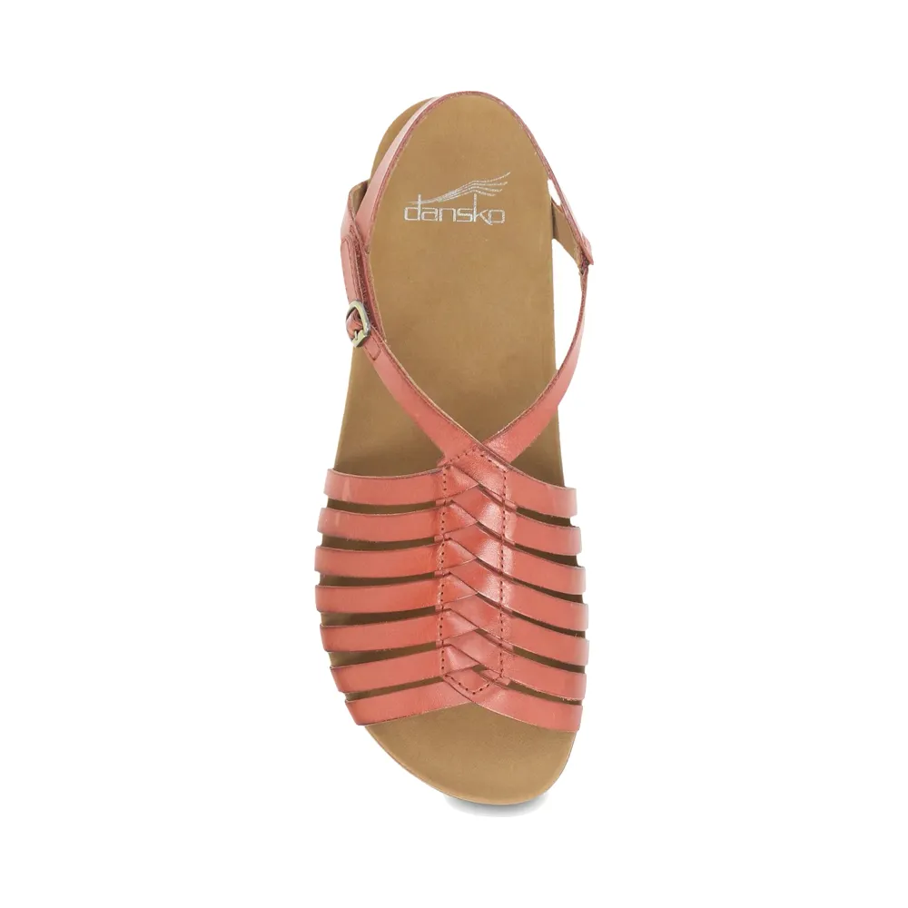 Dansko Women's Jennifer Sandal in Clay Red