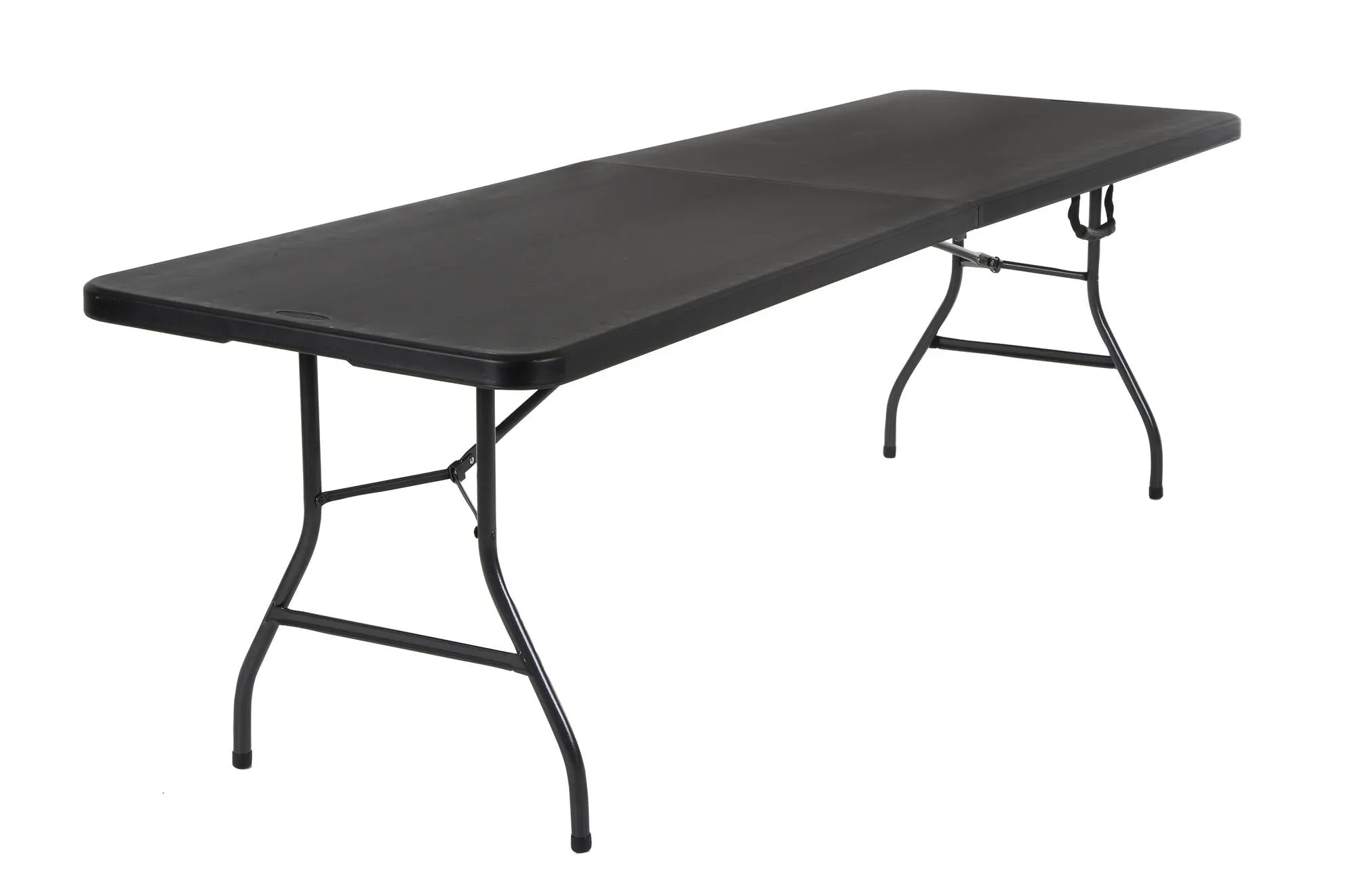 Deluxe 8 foot x 30 inch Fold-in-Half Blow Molded Table