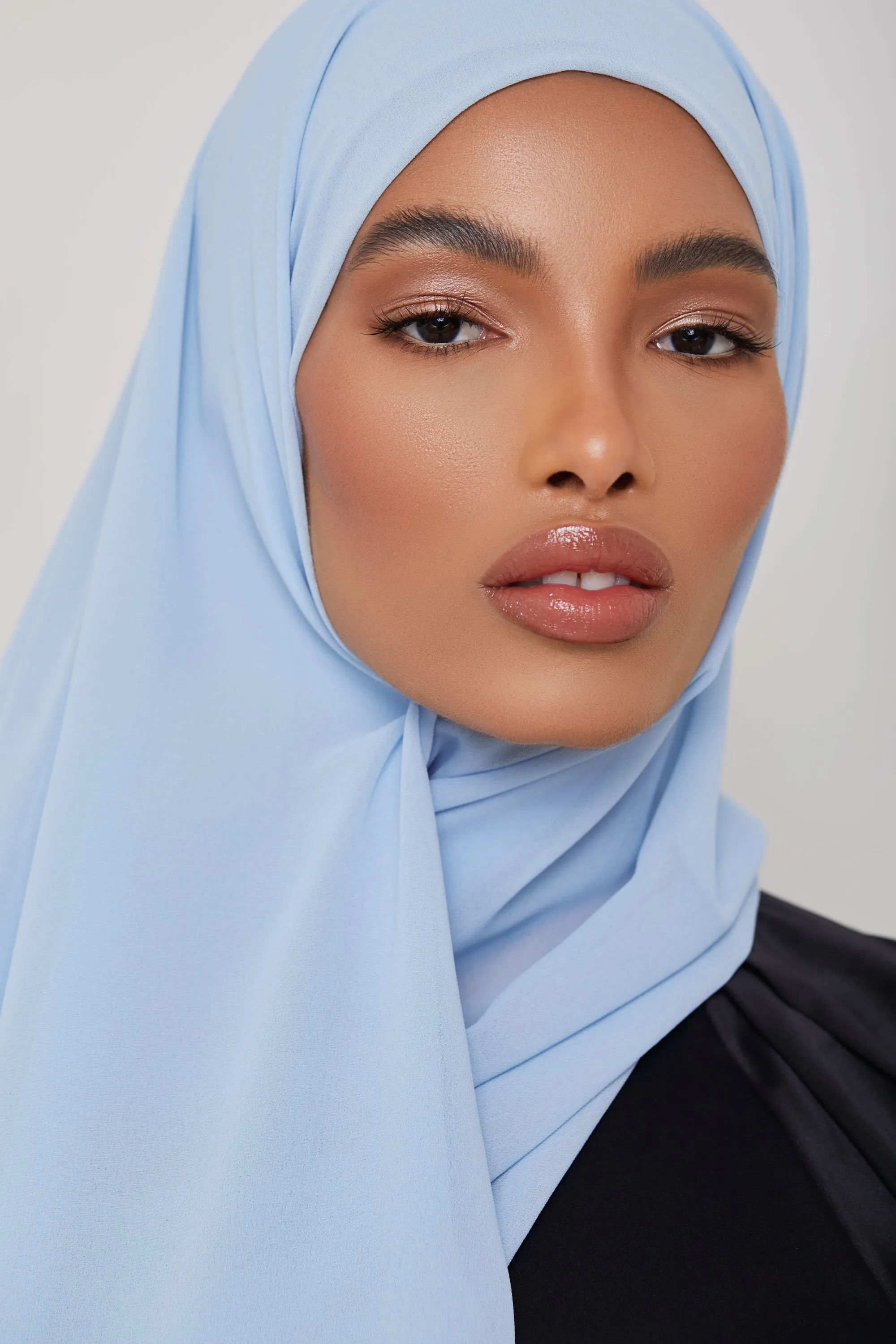 Essential Chiffon Hijab - Cerulean