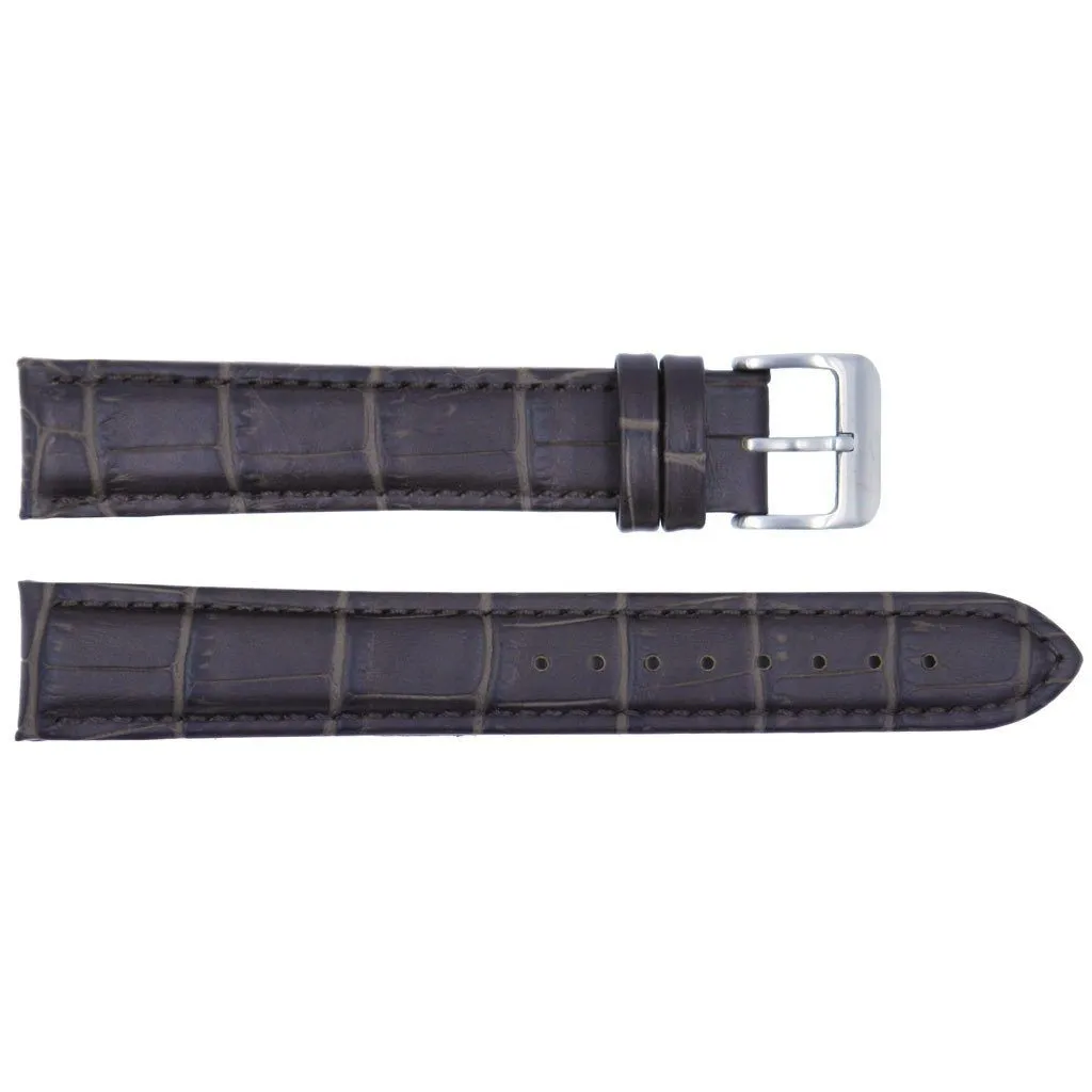 Euro Collection Alligator Grain Extra Long Leather Watch Band