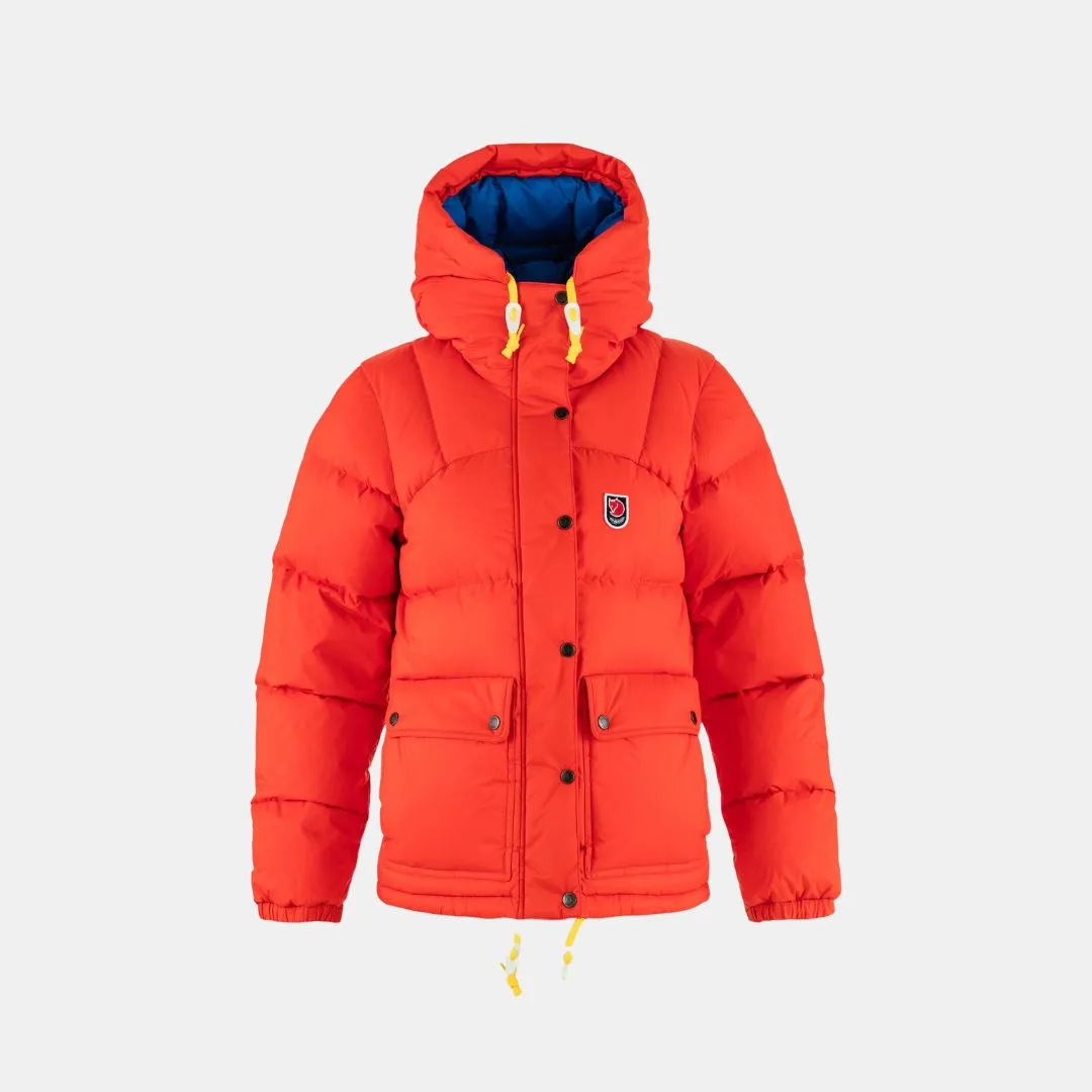 Fjllraven Expedition Down Lite Jacket Women's Flame Orange Un Blue