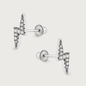 Flash Sleep Moissanite Studs