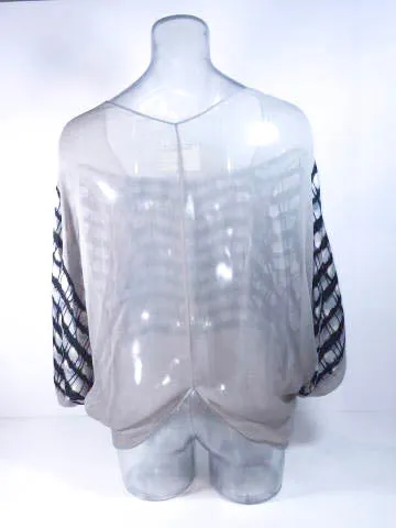 GARY GRAHAM Silk Chiffon Tie Dye Blouse Size 8