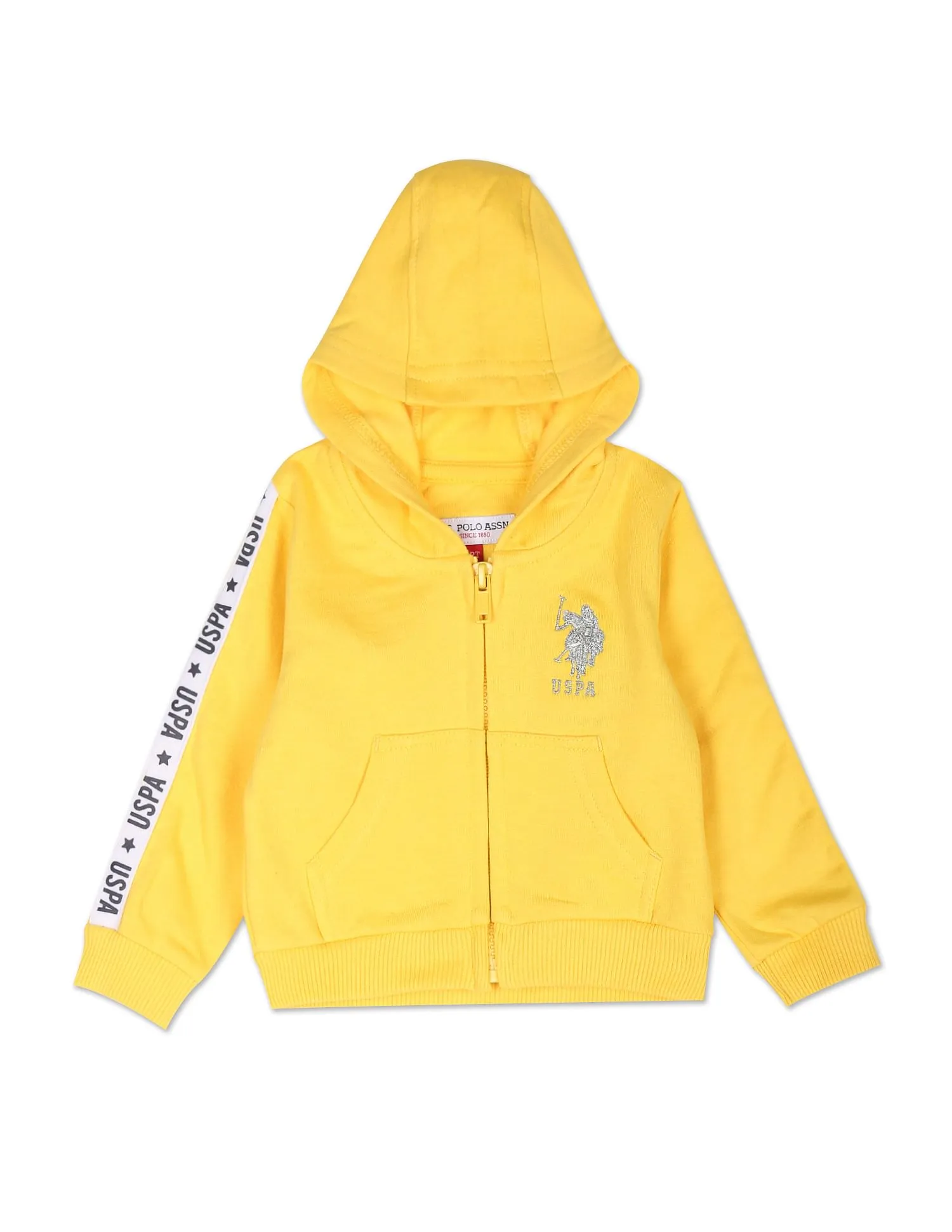 Girls Brand Tape Hooded Sweatshirt