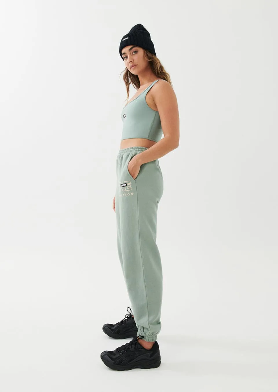 GRAND STAND TRACK PANT IN ICEBERG GREEN