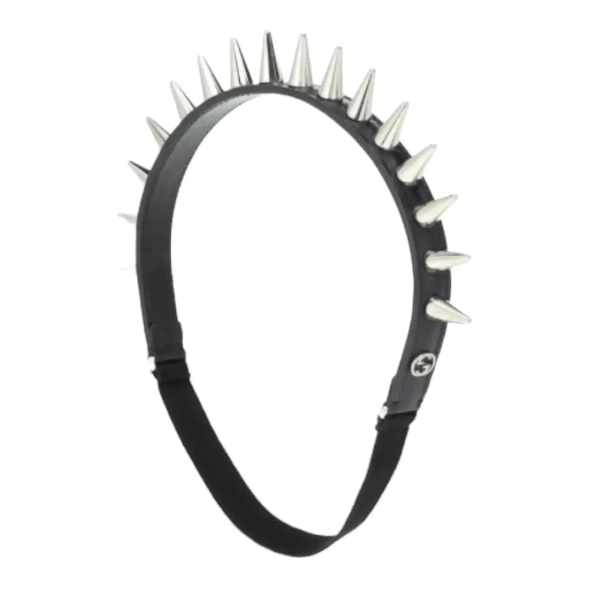 GUCCI Studded Leather Headband