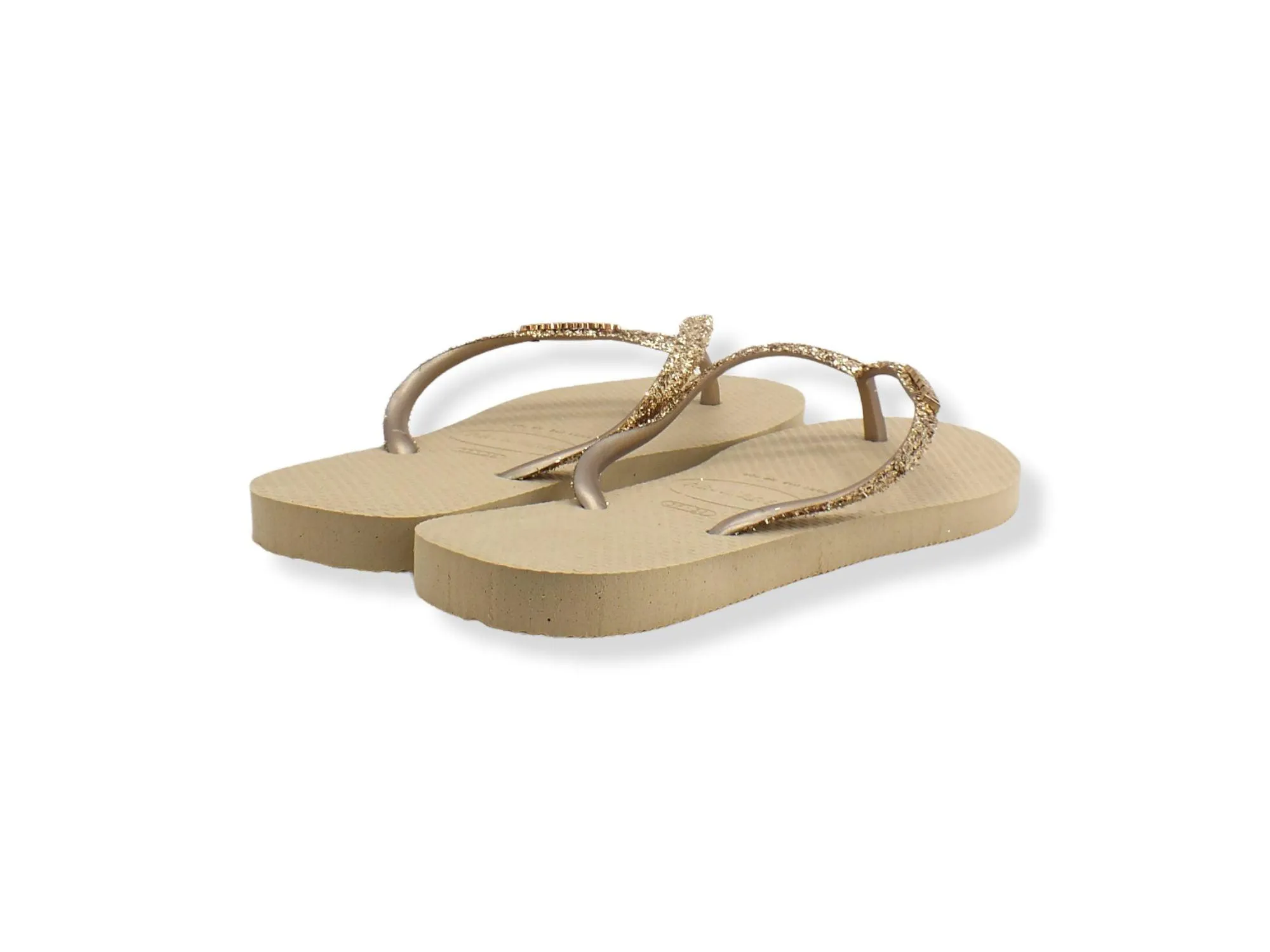 HAVAIANAS Slim Glitter II Infradito Donna Oro Sand Grey 4146975