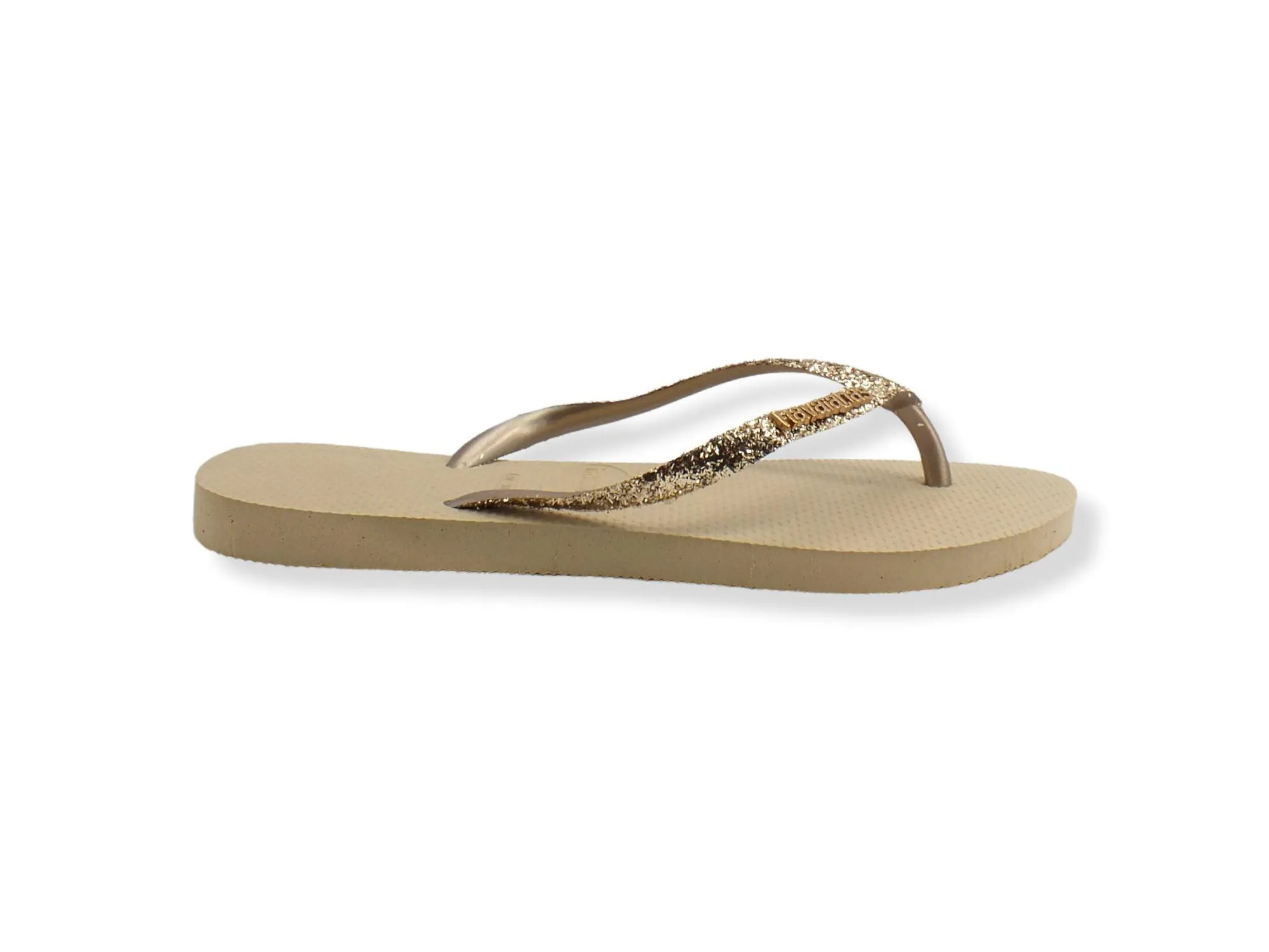 HAVAIANAS Slim Glitter II Infradito Donna Oro Sand Grey 4146975