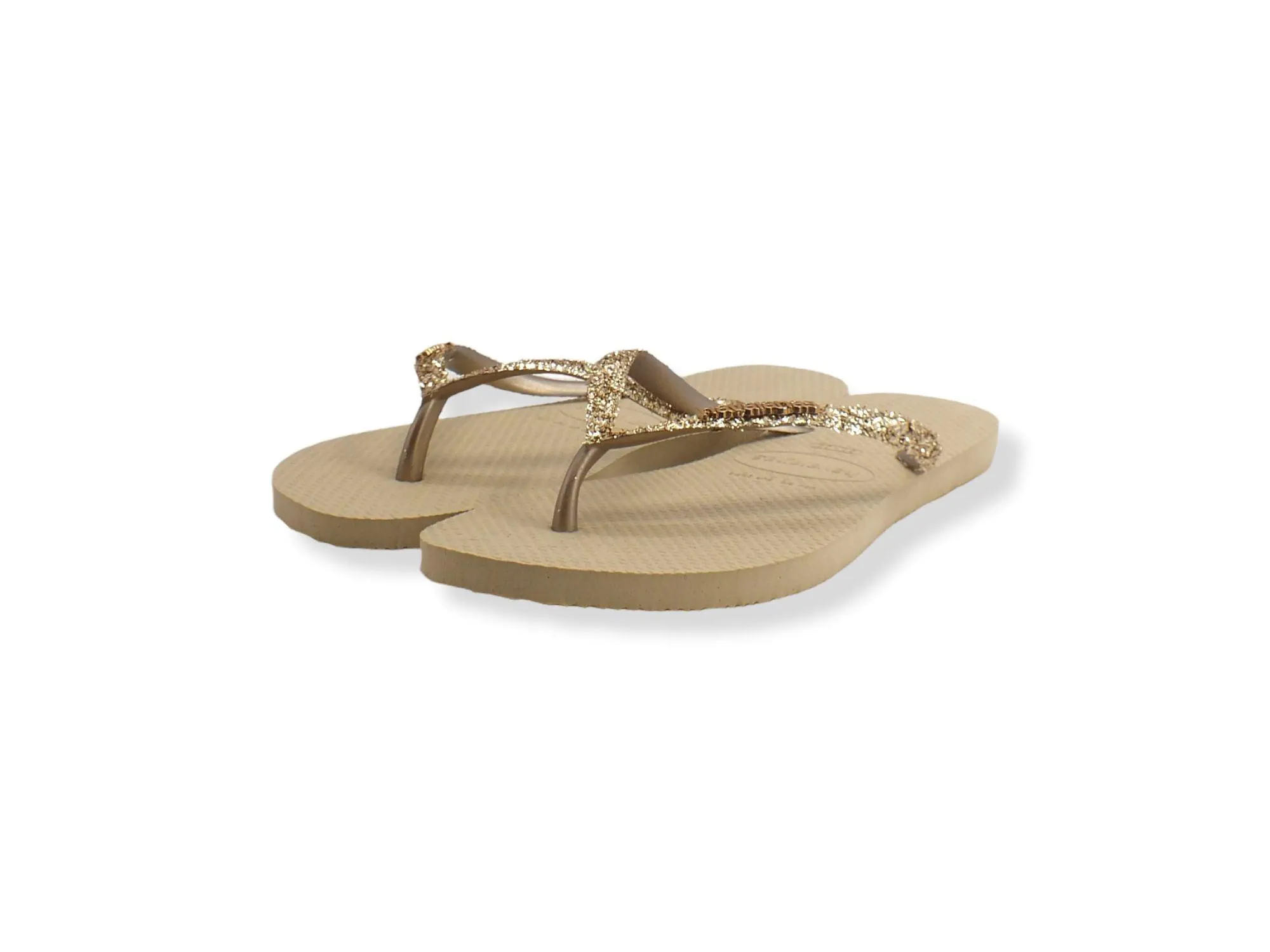 HAVAIANAS Slim Glitter II Infradito Donna Oro Sand Grey 4146975