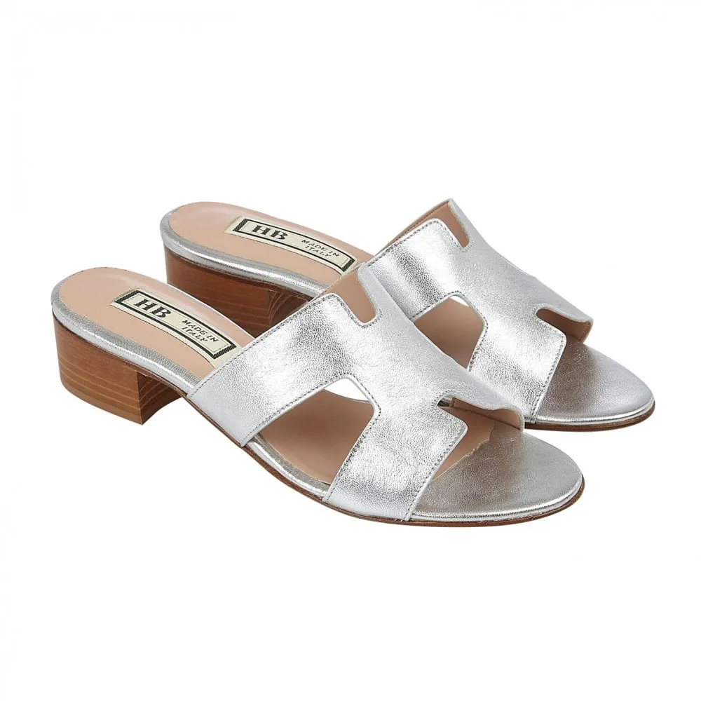 HB Italia Ladies H Mule Sandal