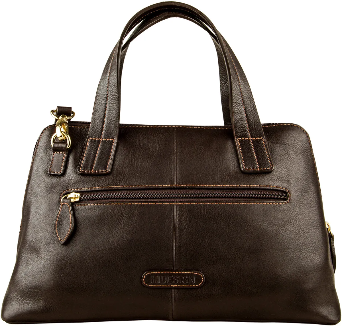 Hidesign Cerys Leather Satchel Brown