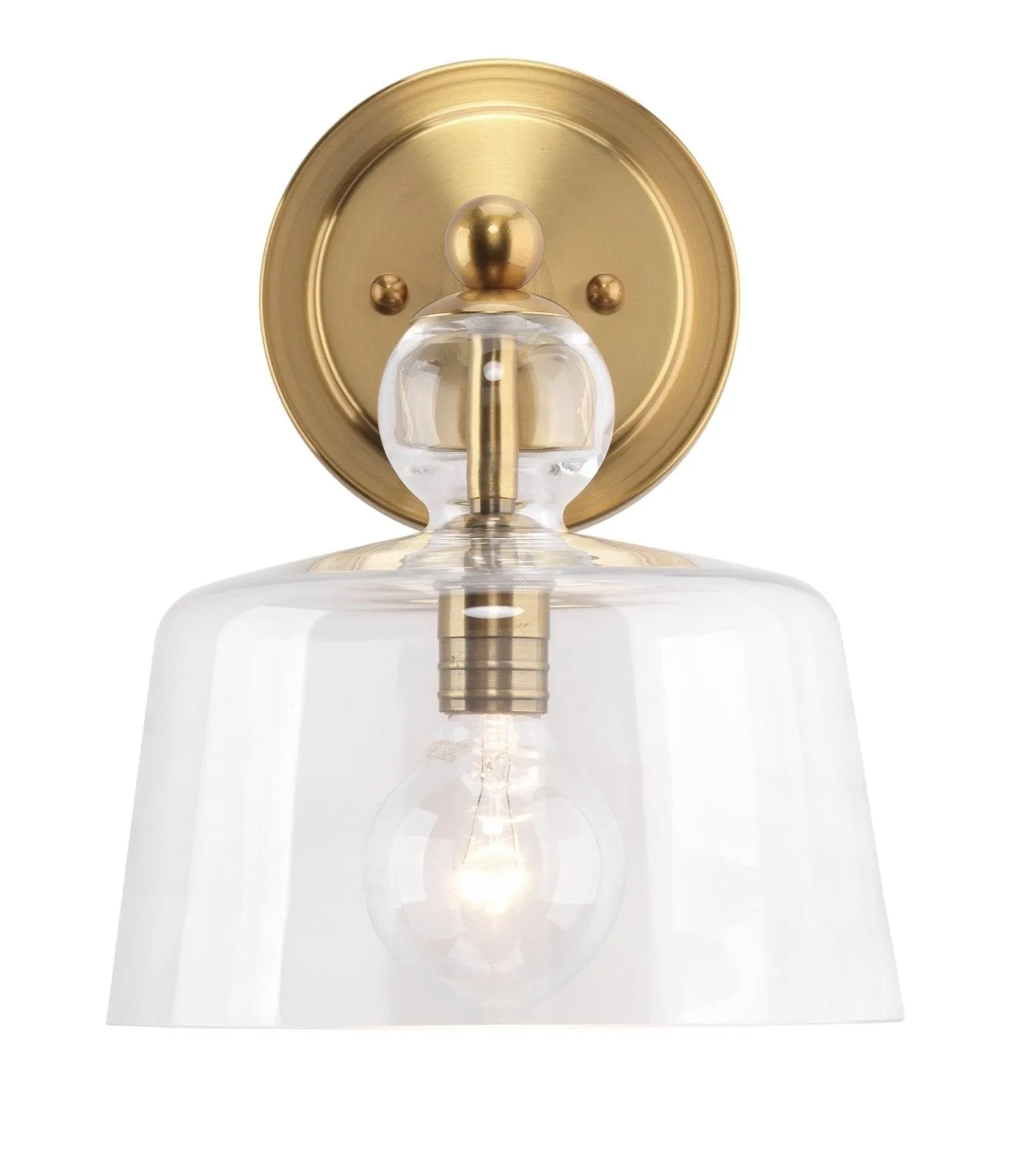 Hudson Wall Sconce Brass