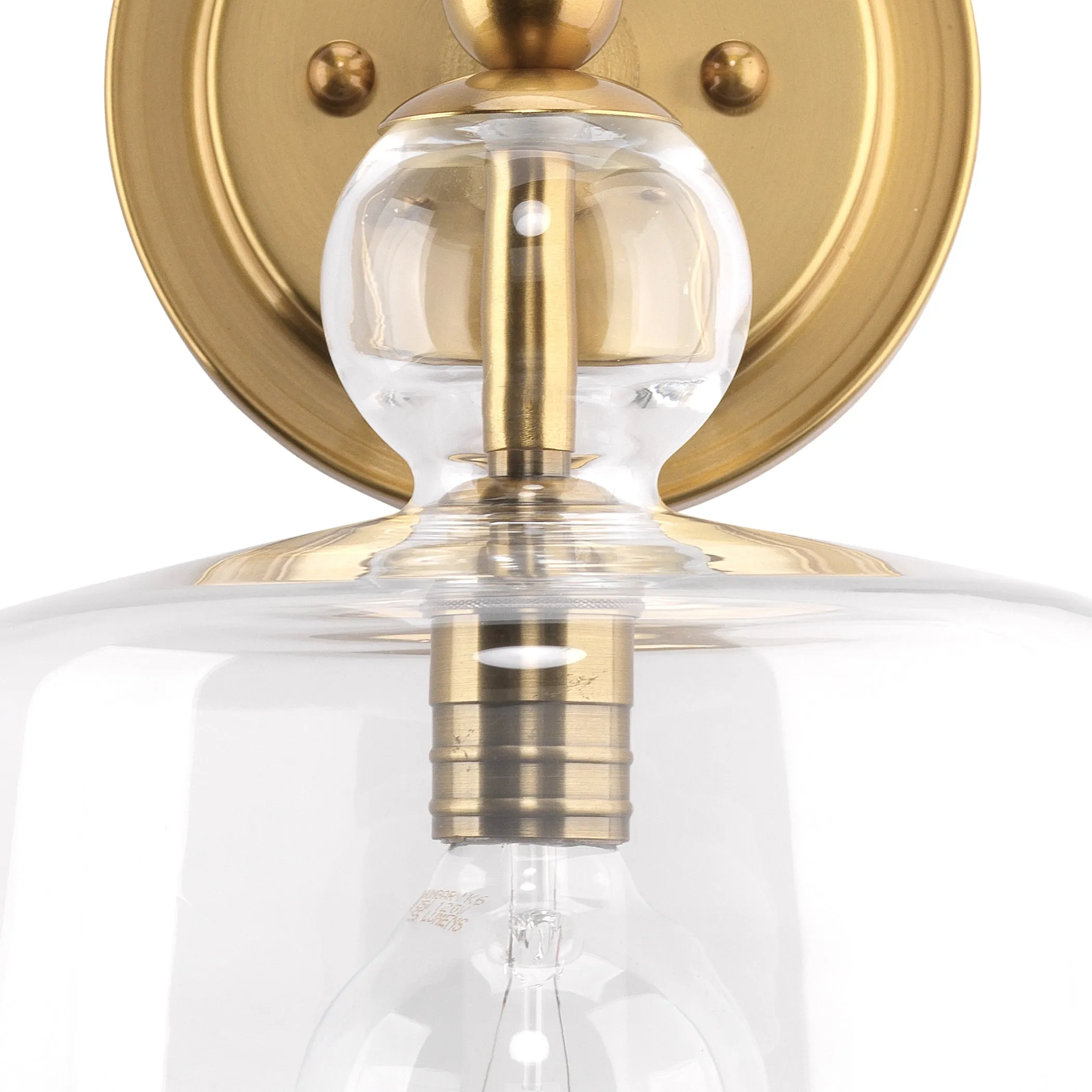 Hudson Wall Sconce Brass