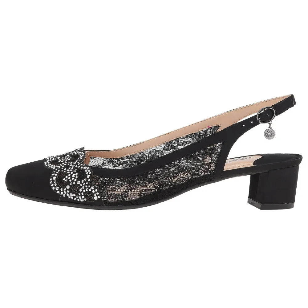 J. Renee Faleece Black Heel (Women's)