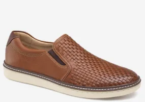 Johnston & Murphy Men's McGuffey Woven Slip-On Shoe