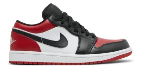 JORDAN 1 LOW BRED TOE