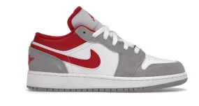 JORDAN 1 LOW GREY RED (GS)