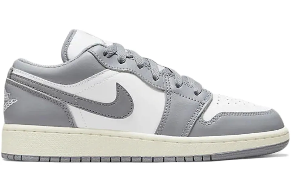 JORDAN 1 LOW VINTAGE GREY (GS)