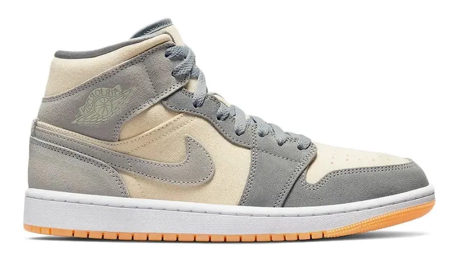 JORDAN 1 MID CREAM GREY (M)