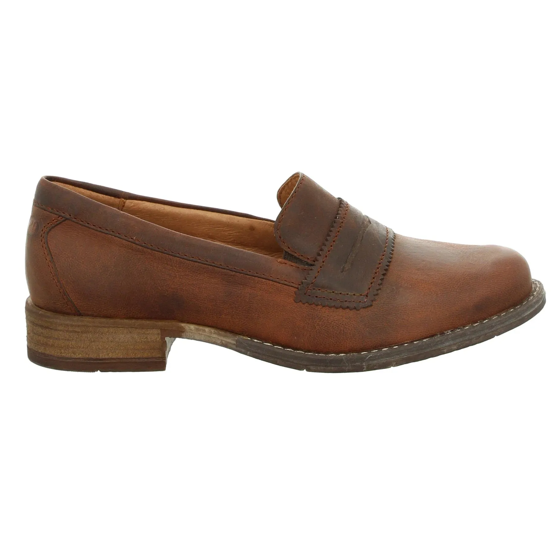 Josef Seibel Women's Sienna 96 Leather Loafer in Camel