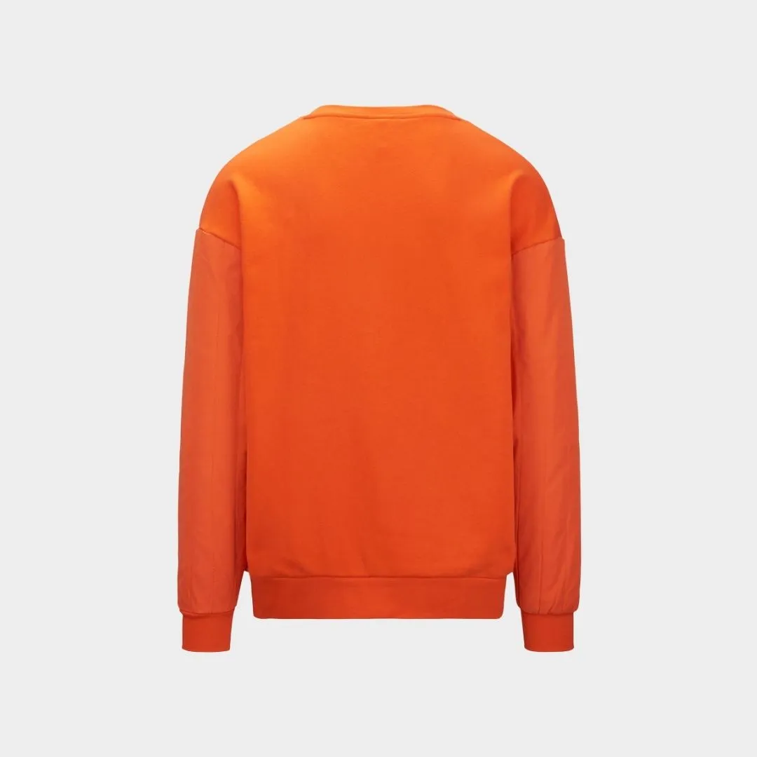 Kappa Authentic Tech Hoodie Marin Orange