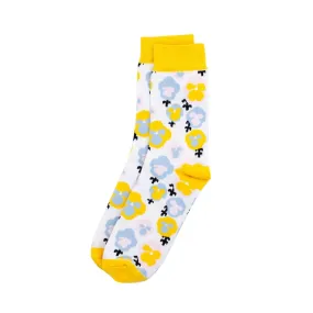 Kauniste Yellow Orvokki Socks