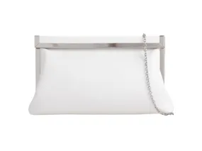 Koko Soft White Clutch Bag