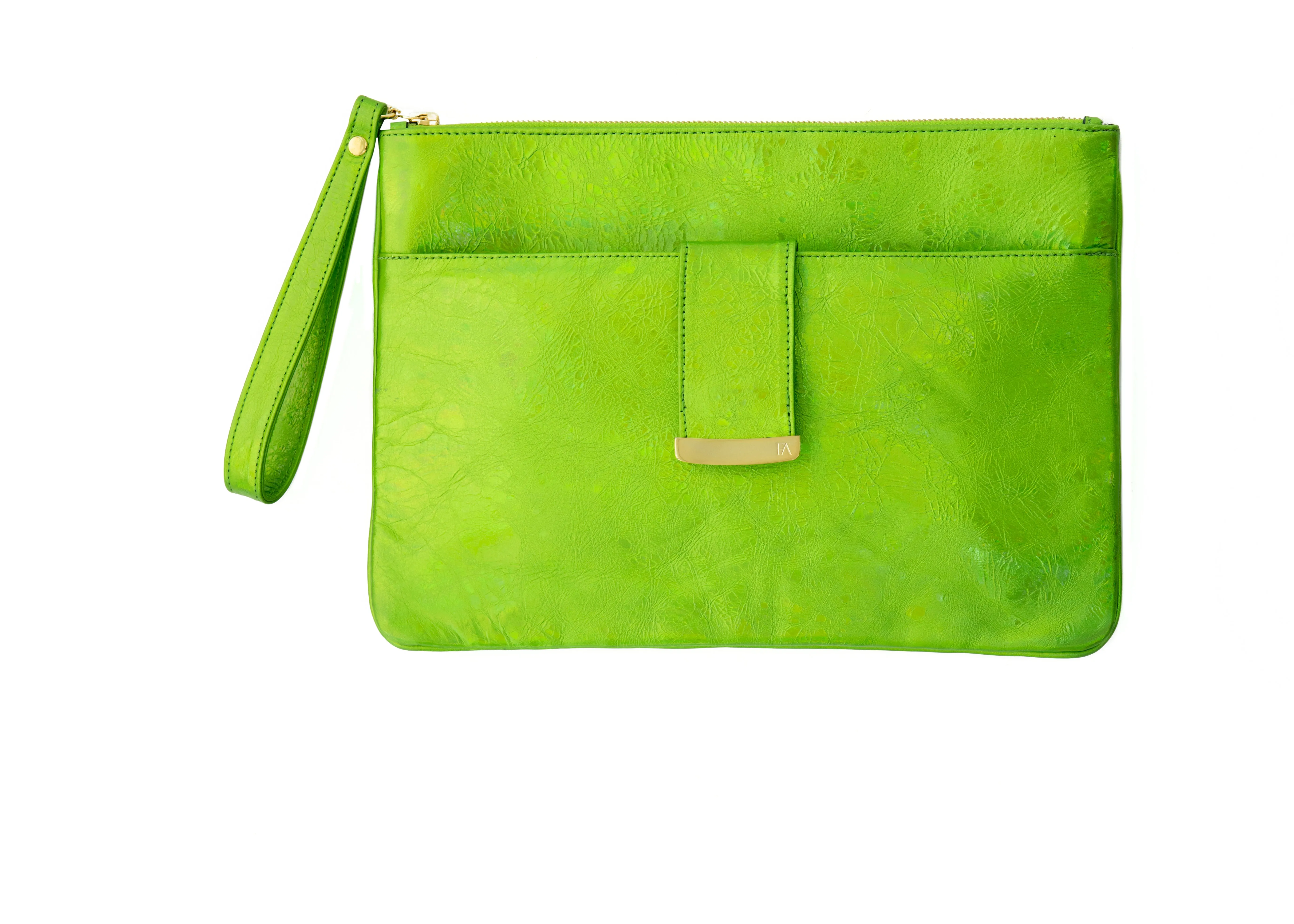 Lime Green Karla Pouch