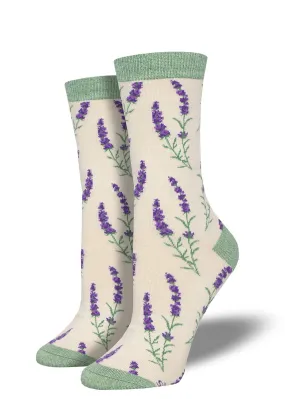 Lovely Lavender Women's Bamboo Socks