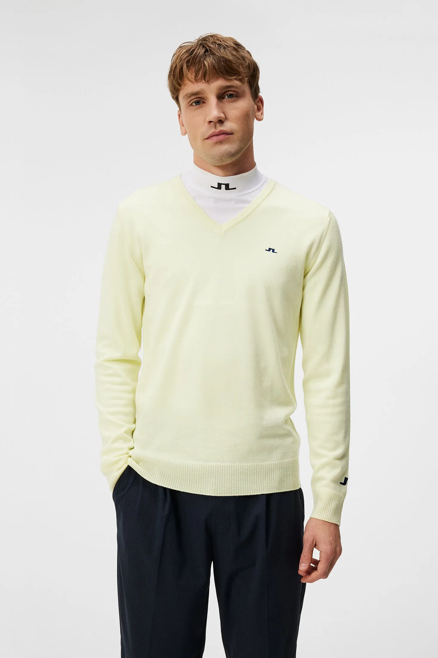 Lymann Knitted Sweater / Wax Yellow