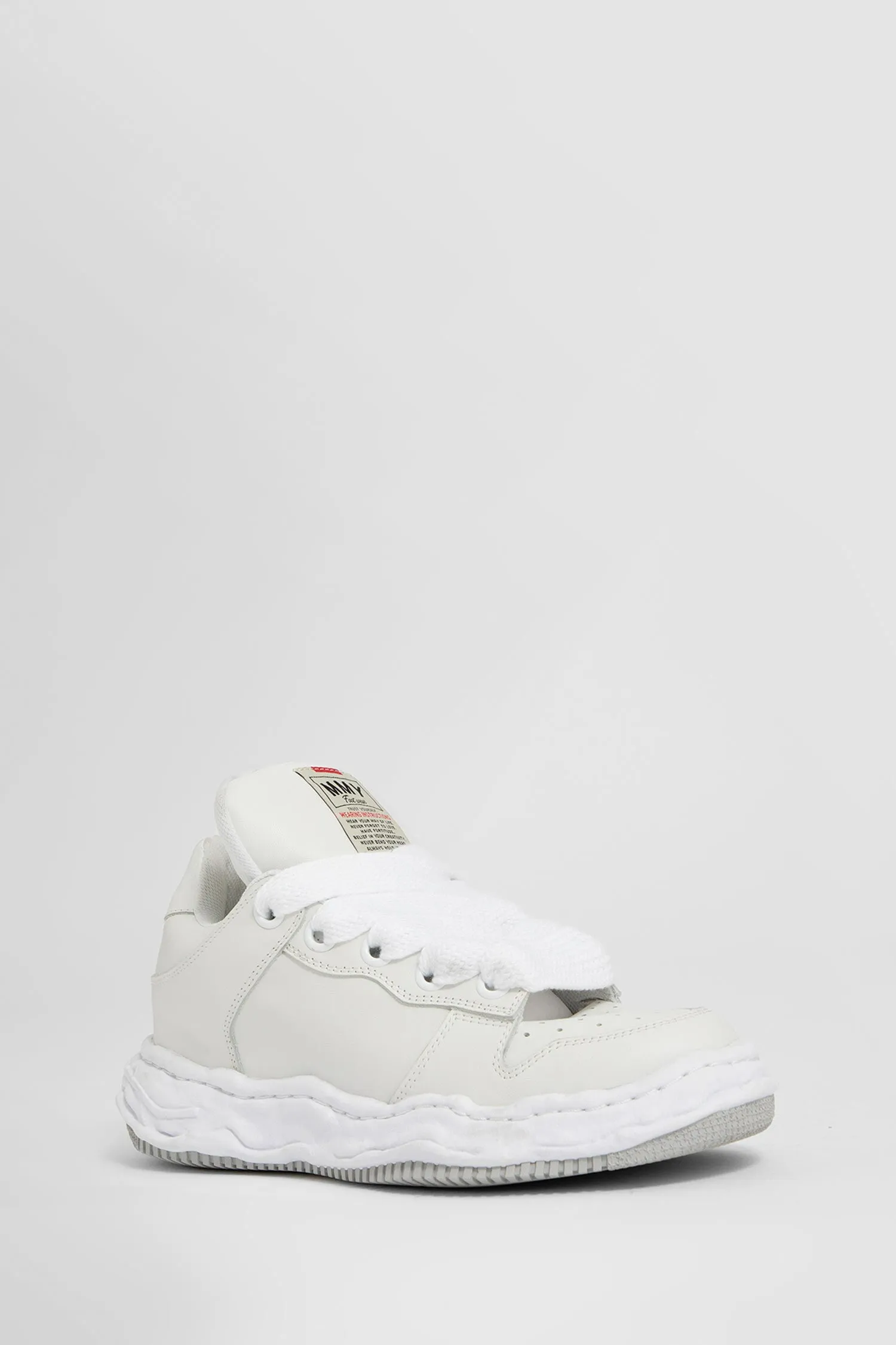 MAISON MIHARA YASUHIRO MAN WHITE SNEAKERS