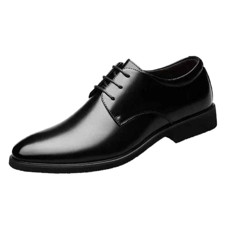 Men Leather Shoes Casual Top Quality Oxfords Men Genuine Leather Dress Shoes Business Formal Shoes