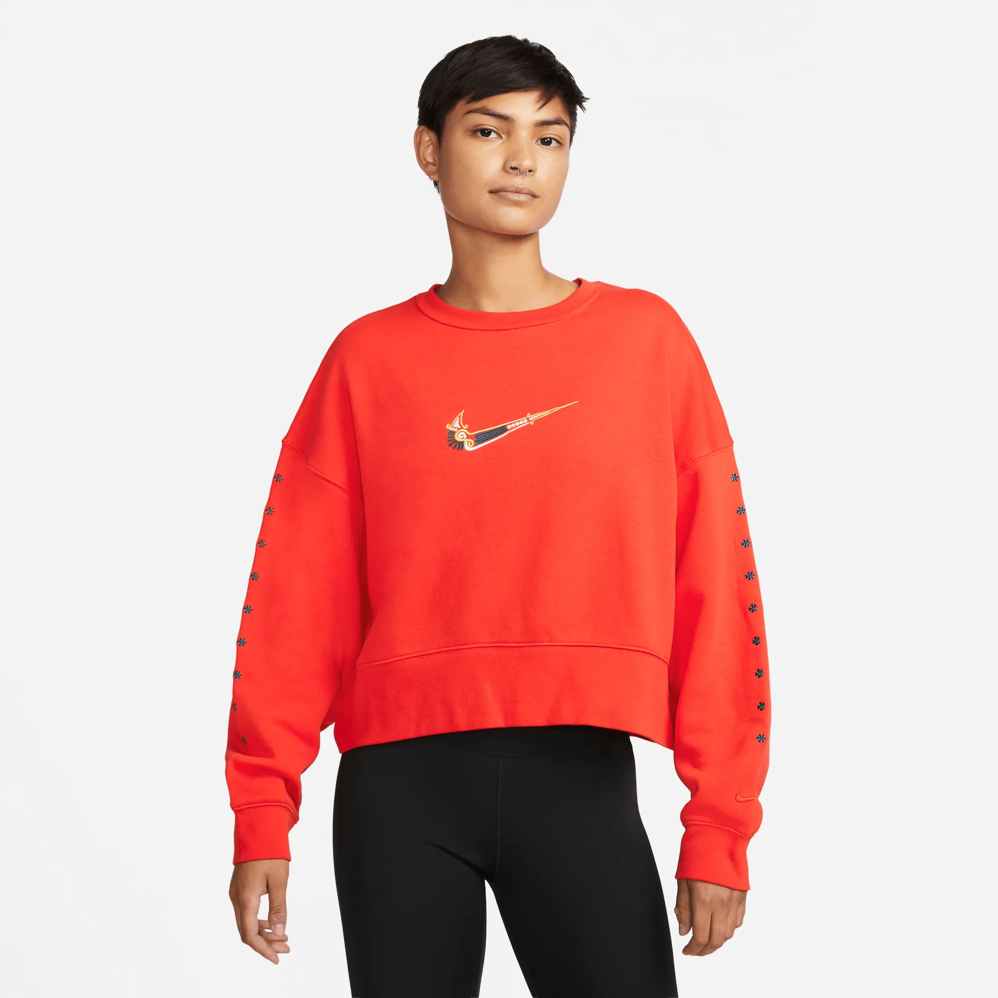 Nike Siempre Familia Hoodie Orange